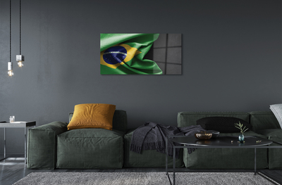 Acrylglasbilder Brasilien-flagge