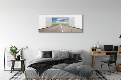 Acrylglasbilder Feldstraße 3d tür
