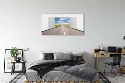 Acrylglasbilder Feldstraße 3d tür