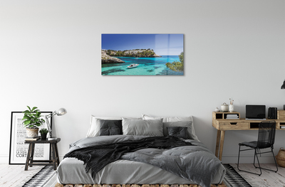 Acrylglasbilder Spanien cliffs meerküste