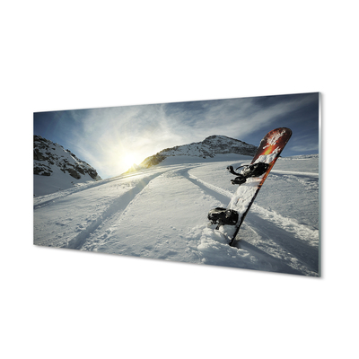 Acrylglasbilder Rat in den schneebergen