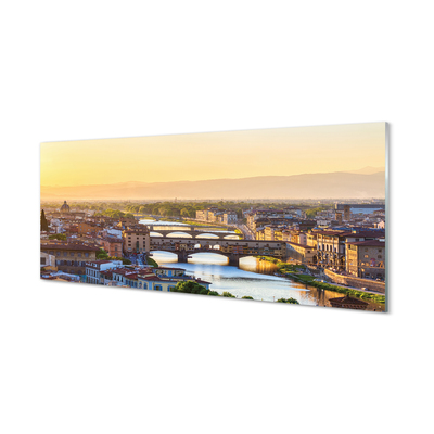Acrylglasbilder Italien sonnenaufgang panorama