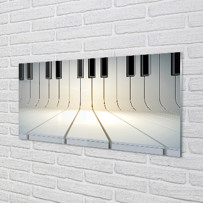 Acrylglasbilder Klaviertasten