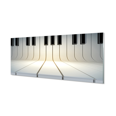 Acrylglasbilder Klaviertasten