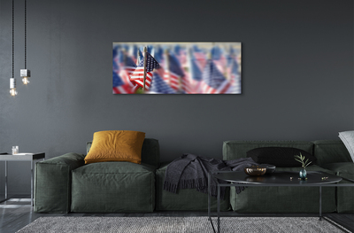Acrylglasbilder United states flag