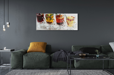 Acrylglasbilder Früchtetee kräuter winter-