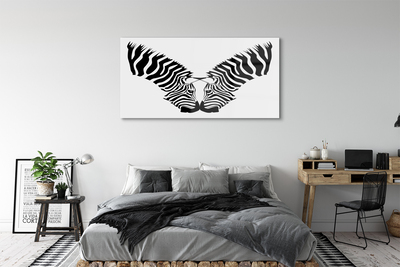 Acrylglasbilder Zebraspiegel