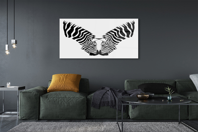 Acrylglasbilder Zebraspiegel