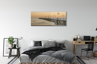 Acrylglasbilder Pier danzig sea