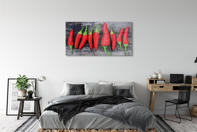 Acrylglasbilder Rote paprika
