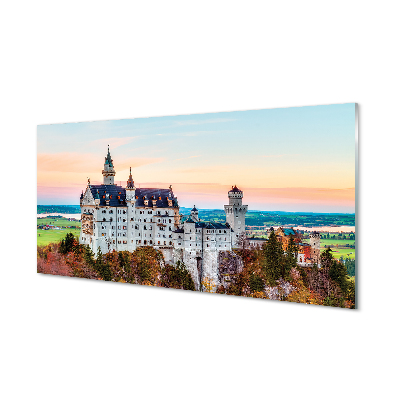 Acrylglasbilder Deutschland schloss herbst münchen