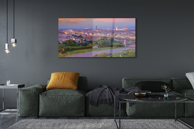 Acrylglasbilder Italien fluss-panorama