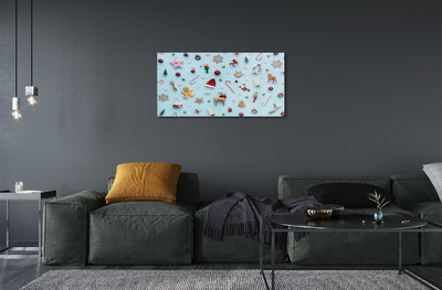 Acrylglasbilder Süßigkeiten dekorationen flitter