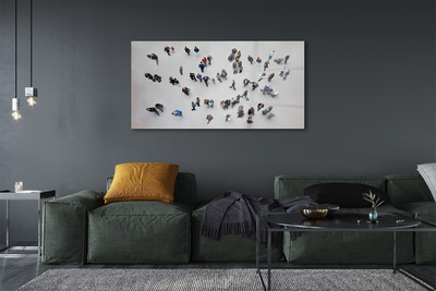Acrylglasbilder Die menschen, vögel fliegen