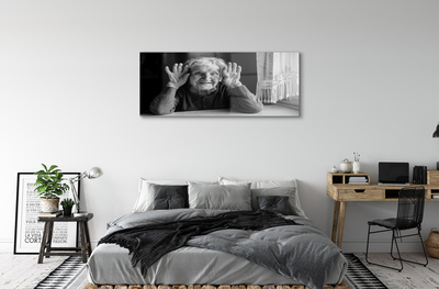 Acrylglasbilder Ältere frau