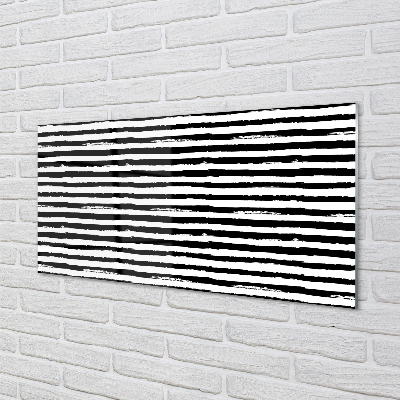 Acrylglasbilder Unregelmäßige streifen eines zebra