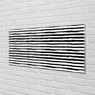Acrylglasbilder Unregelmäßige streifen eines zebra