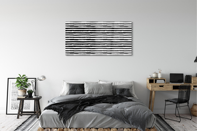 Acrylglasbilder Unregelmäßige streifen eines zebra