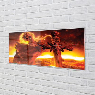 Acrylglasbilder Terrible schwertförmige