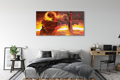 Acrylglasbilder Terrible schwertförmige