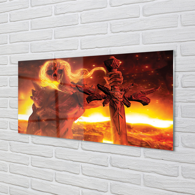 Acrylglasbilder Terrible schwertförmige