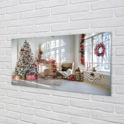 Acrylglasbilder Weihnachtsbaumdekoration geschenke
