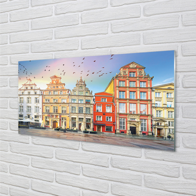 Acrylglasbilder Danzig altstadt gebäude