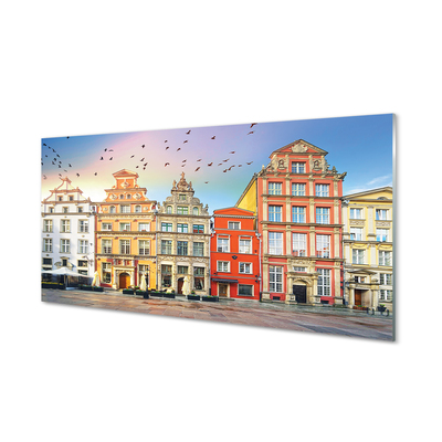 Acrylglasbilder Danzig altstadt gebäude