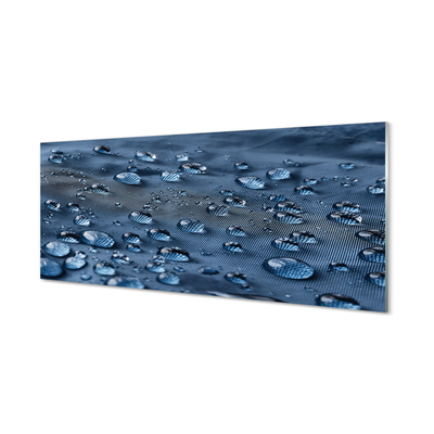 Acrylglasbilder Wassertropfen makro