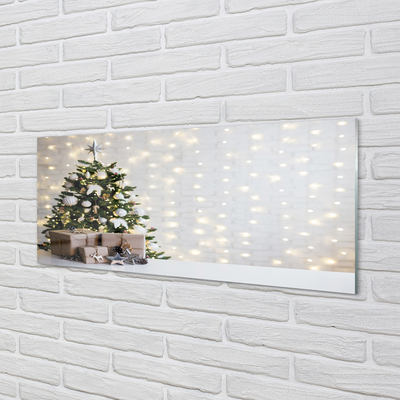 Acrylglasbilder Weihnachtsbaumdekoration geschenke