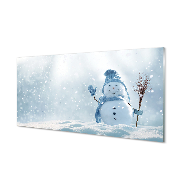 Acrylglasbilder Schneemann