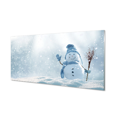 Acrylglasbilder Schneemann