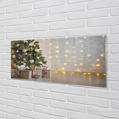 Acrylglasbilder Weihnachtsbaumdekoration geschenke