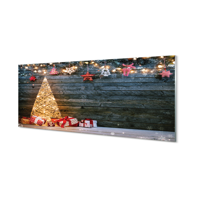 Acrylglasbilder Weihnachtsgeschenke baumschmuck karte