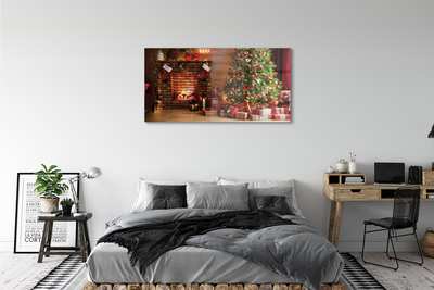 Acrylglasbilder Geschenke weihnachtsbeleuchtung kamin