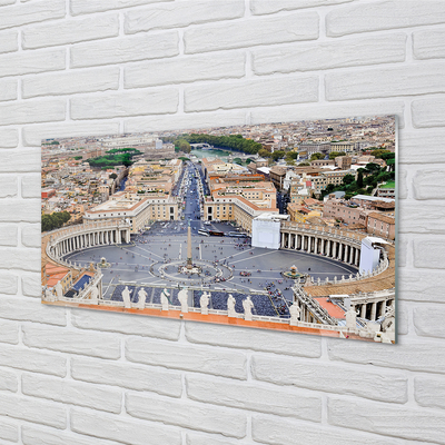 Acrylglasbilder Rom vatikan panorama-platz