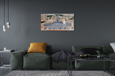 Acrylglasbilder Rom vatikan panorama-platz