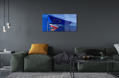Acrylglasbilder Verschiedene flags