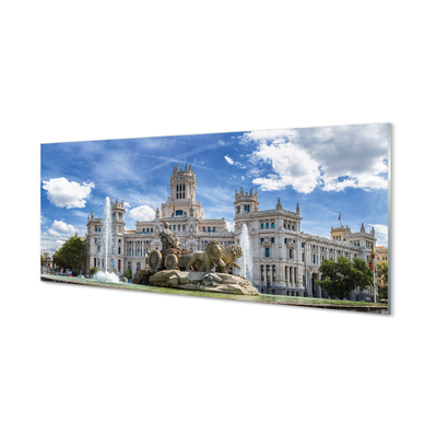 Acrylglasbilder Fontaine palace madrid spanien