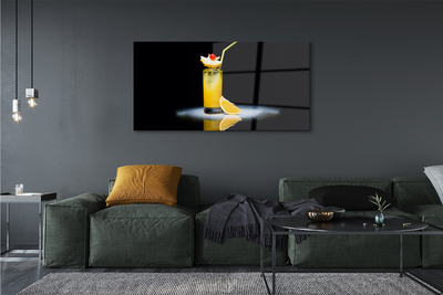 Acrylglasbilder Orange cocktail