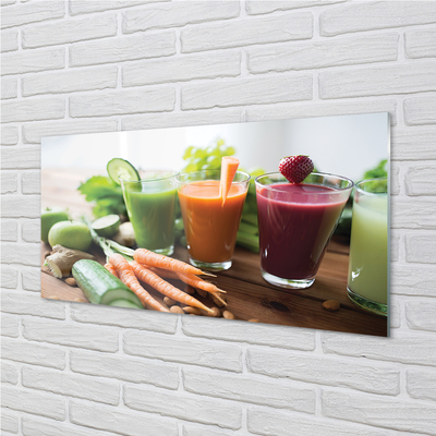 Acrylglasbilder Gemüsecocktails