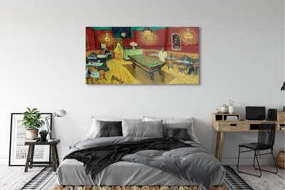 Acrylglasbilder Art café nacht