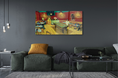 Acrylglasbilder Art café nacht