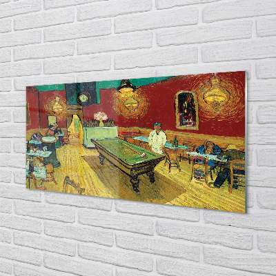 Acrylglasbilder Art café nacht