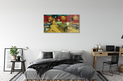 Acrylglasbilder Art café nacht