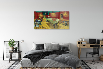 Acrylglasbilder Art café nacht