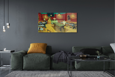 Acrylglasbilder Art café nacht