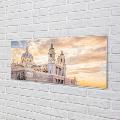 Acrylglasbilder Spanien kathedrale sonnenuntergang