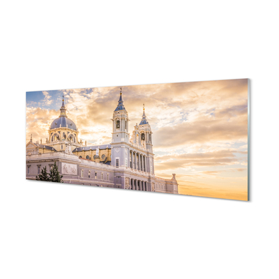Acrylglasbilder Spanien kathedrale sonnenuntergang
