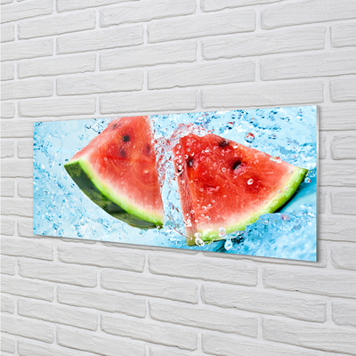 Acrylglasbilder Wassermelone wasser